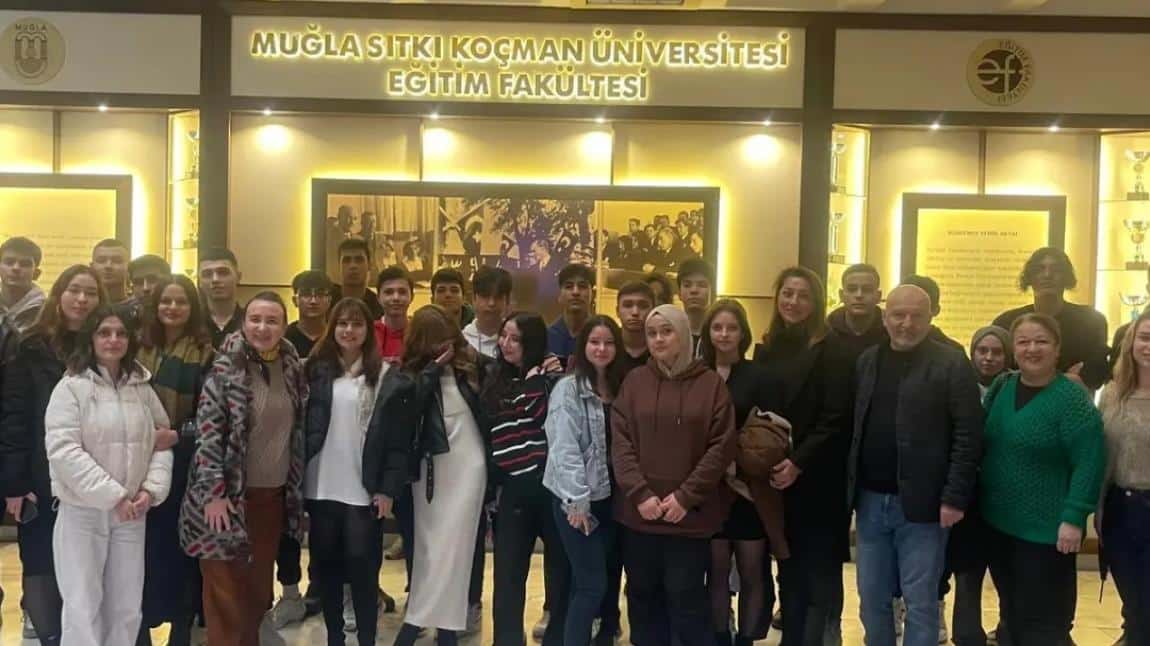 12.sınıf öğrencilerimiz ile Muğla Sıtkı Koçman Üniversitesine tanıtım gezisi yapıldı.